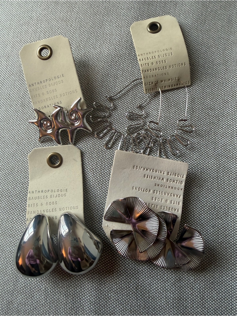 Anthropologie Earring’s Set - 4 Pairs